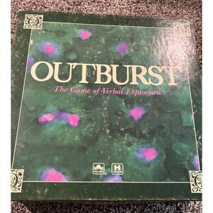 Vintage Hersch OUTBURST Board Game Adult Party 1986 Common-Knowledge